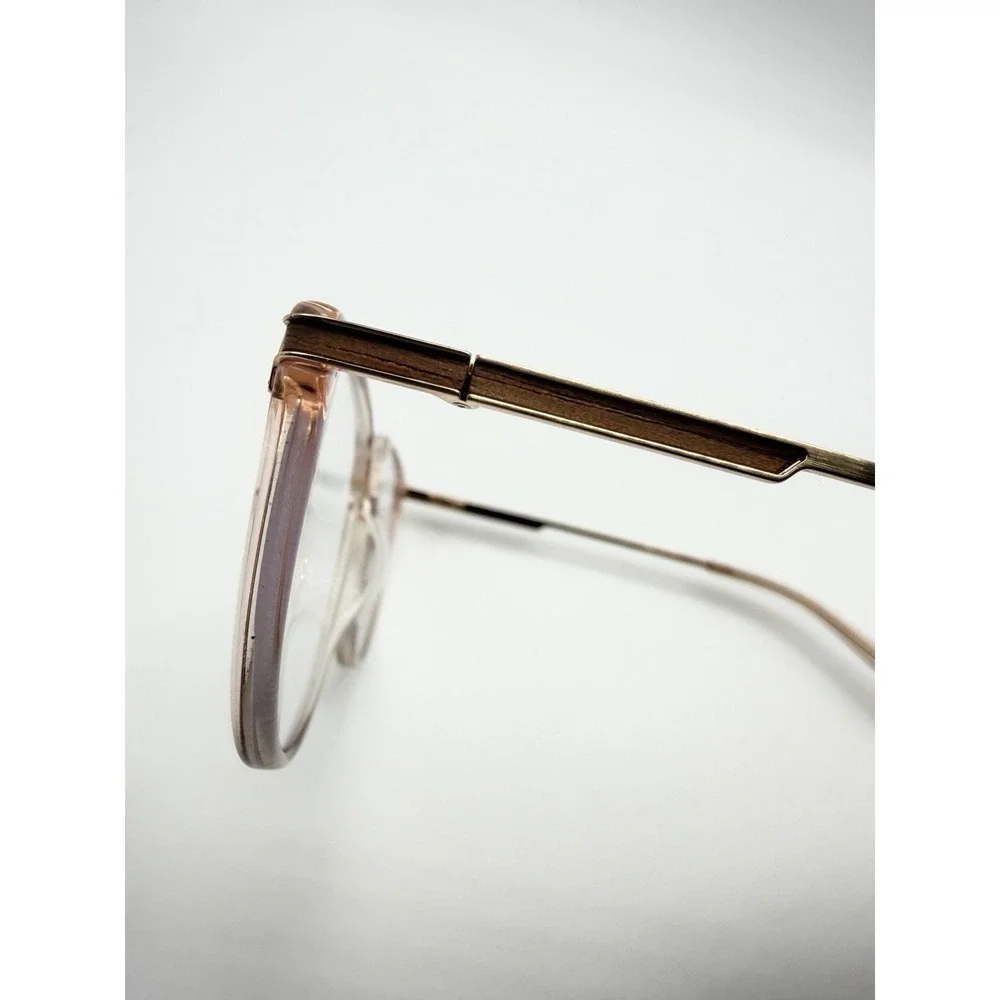SHWOOD Allison Blush Pink Transparent Full Rim Eyeglasses Frames Only 51-18-140